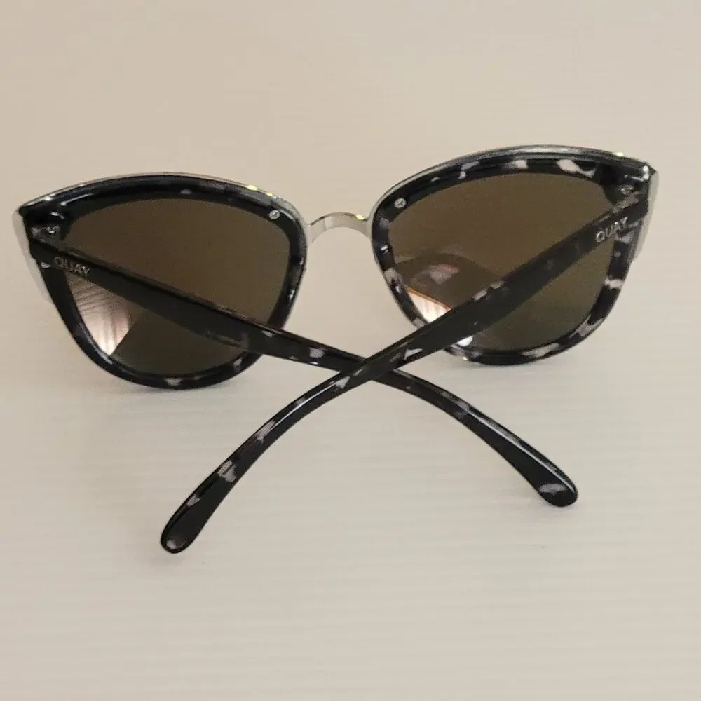 Women's Quay Australia My Girl Sunglasses Cat Eye Mirror lenses